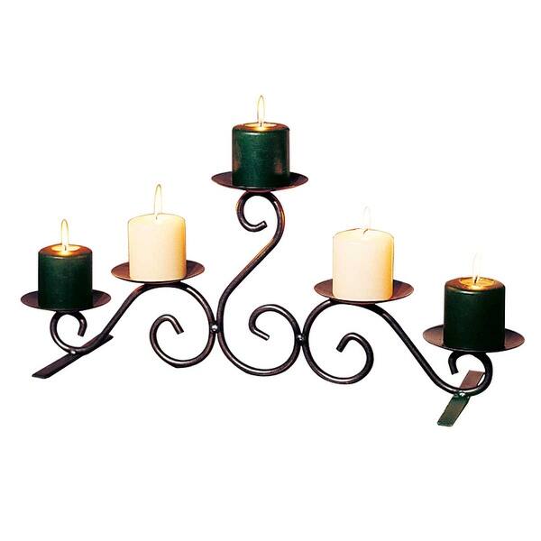 Candle Holders Black Wrought Iron 10H Renovator's Supply Bed Bath